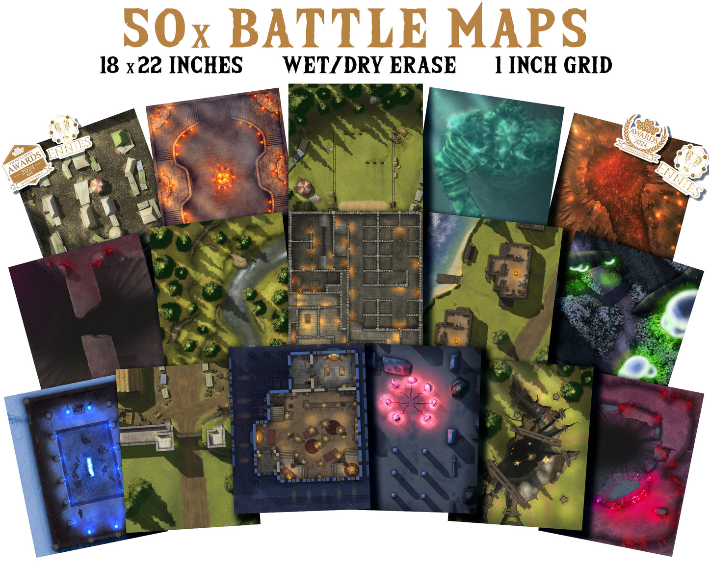 Atlas: TTRPG Battle Maps - Twilight