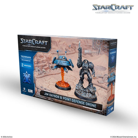 Starcraft Terran: Jim Raynor and Point Defense Drone