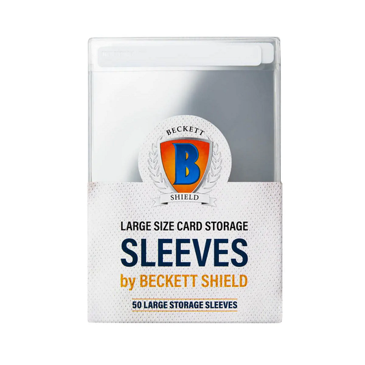 Becket Submission Sleeves / Semi-Rigid thick large storage Sleeves [50ct]