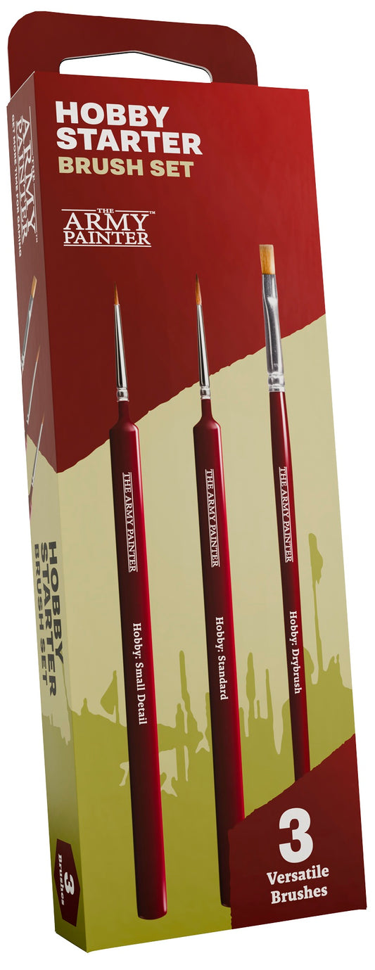Army Painter -Hobby Starter Brush Set [3pc]
