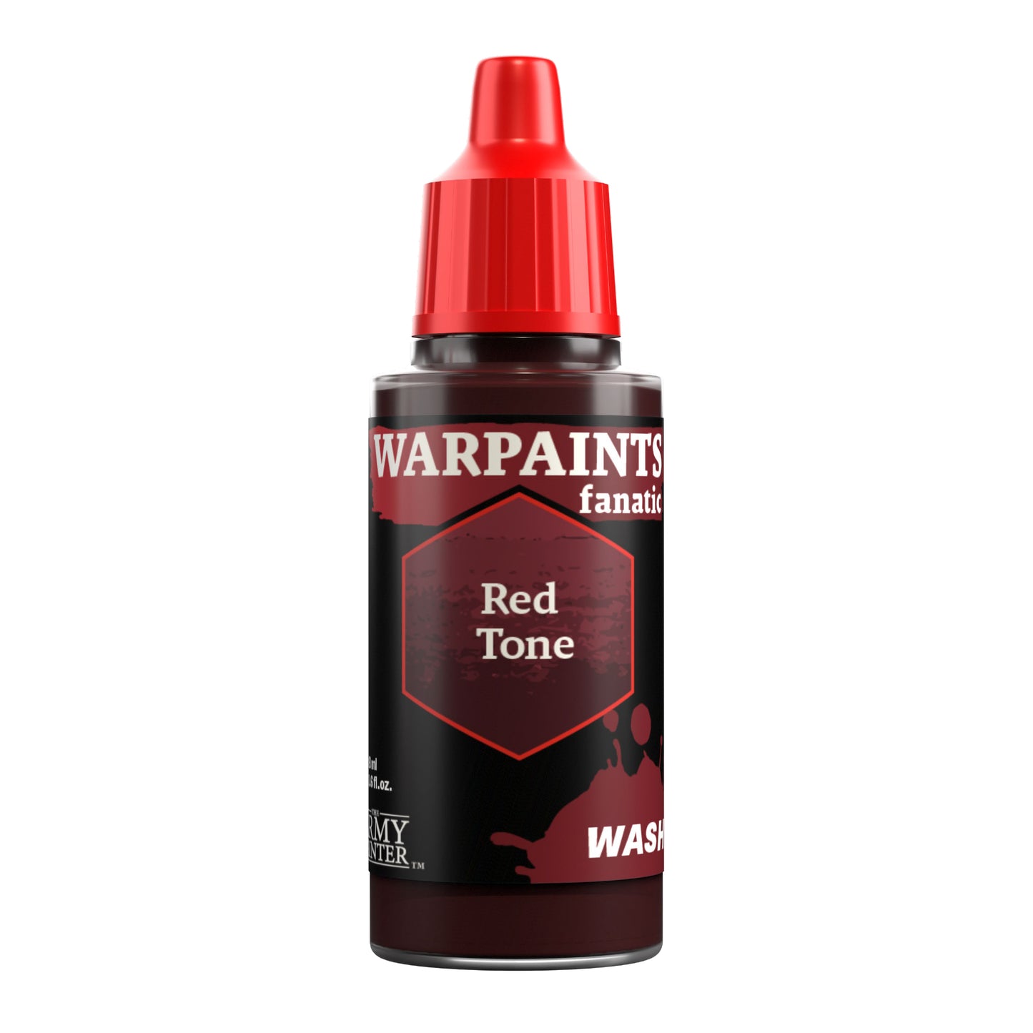 Warpaints Fanatic Paint bottles - Wash (Red Cap)