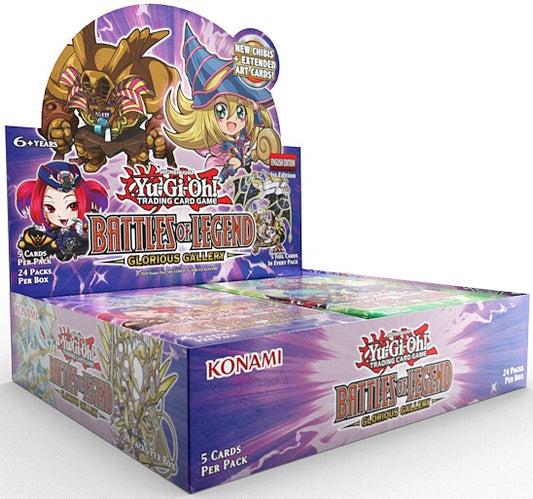 YuGiOh Battles of Legends Glorious Gallery Booster Box