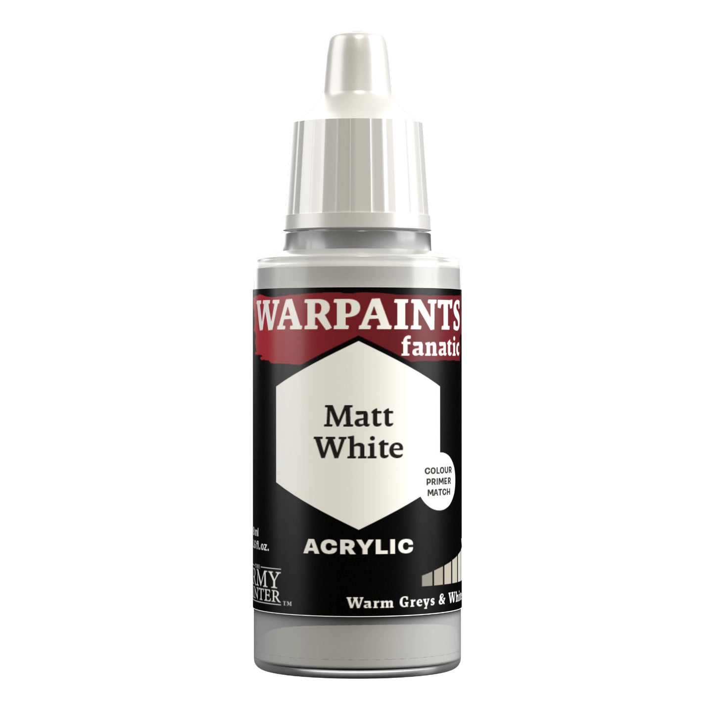 Warpaints Fanatic Paint bottles - Regular (White Cap)