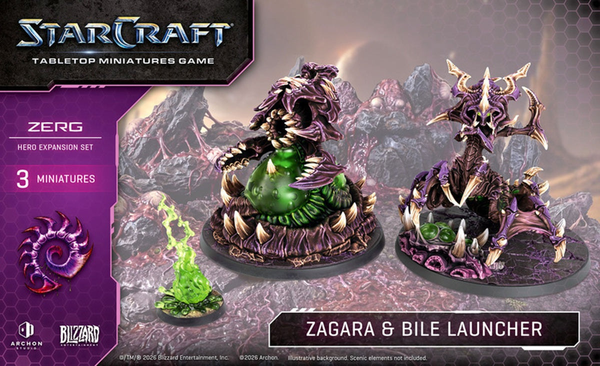 Starcraft Zerg: Zagara & Bile Launcher [Preorder January]