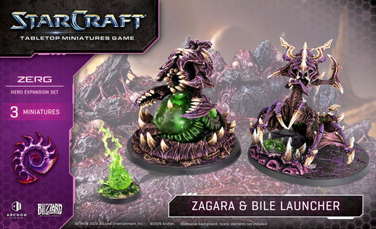 Starcraft Zerg: Zagara & Bile Launcher [Preorder January]