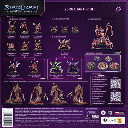Starcraft Zerg: Starter Set [Preorder October 5th]