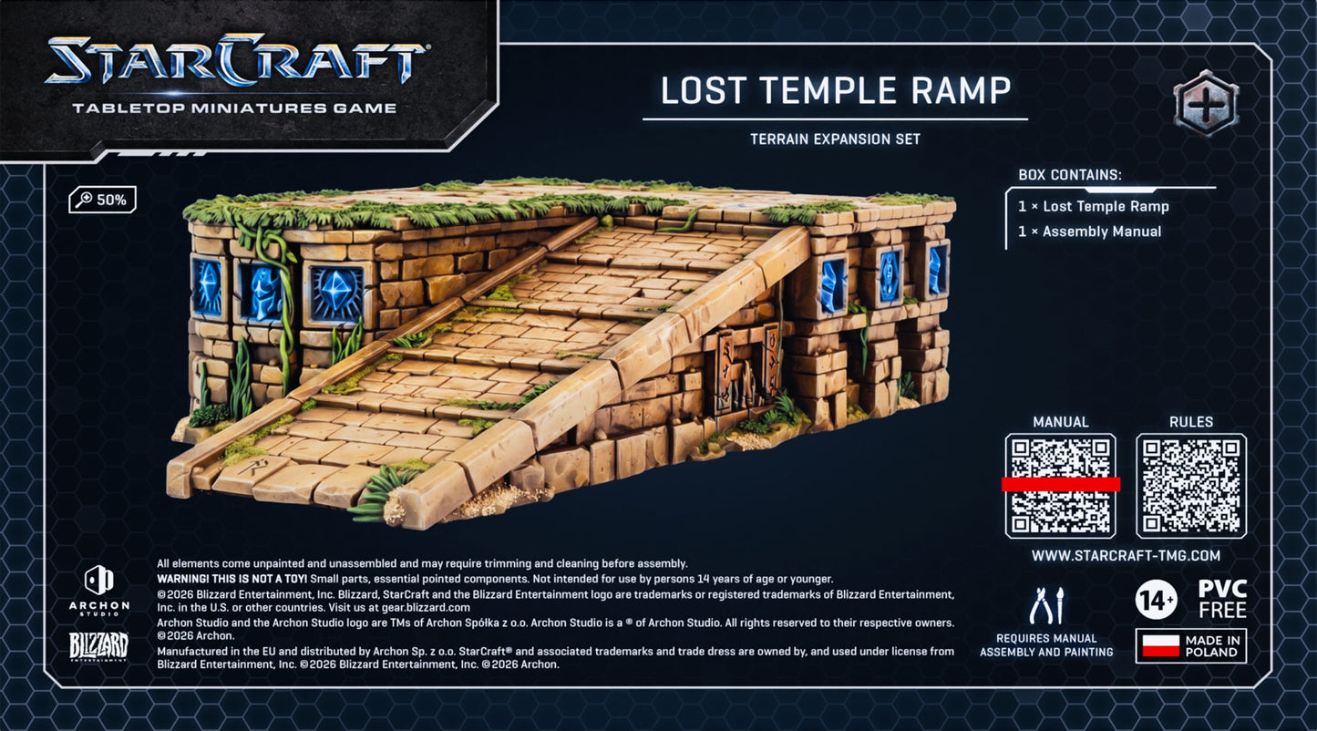 Starcraft Terrain: Lost Temple Ramp [Preorder October 5th]