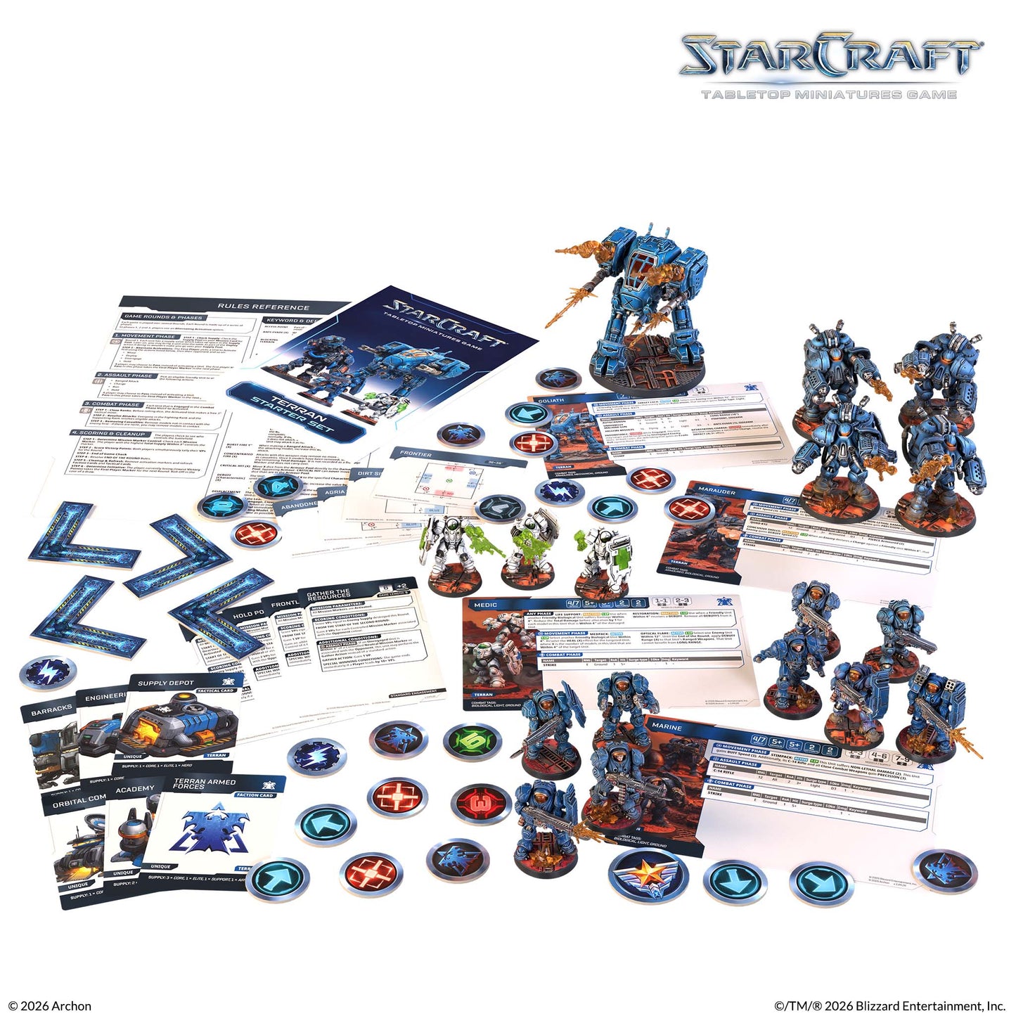Starcraft Terran: Starter Set [Preorder October 5th]