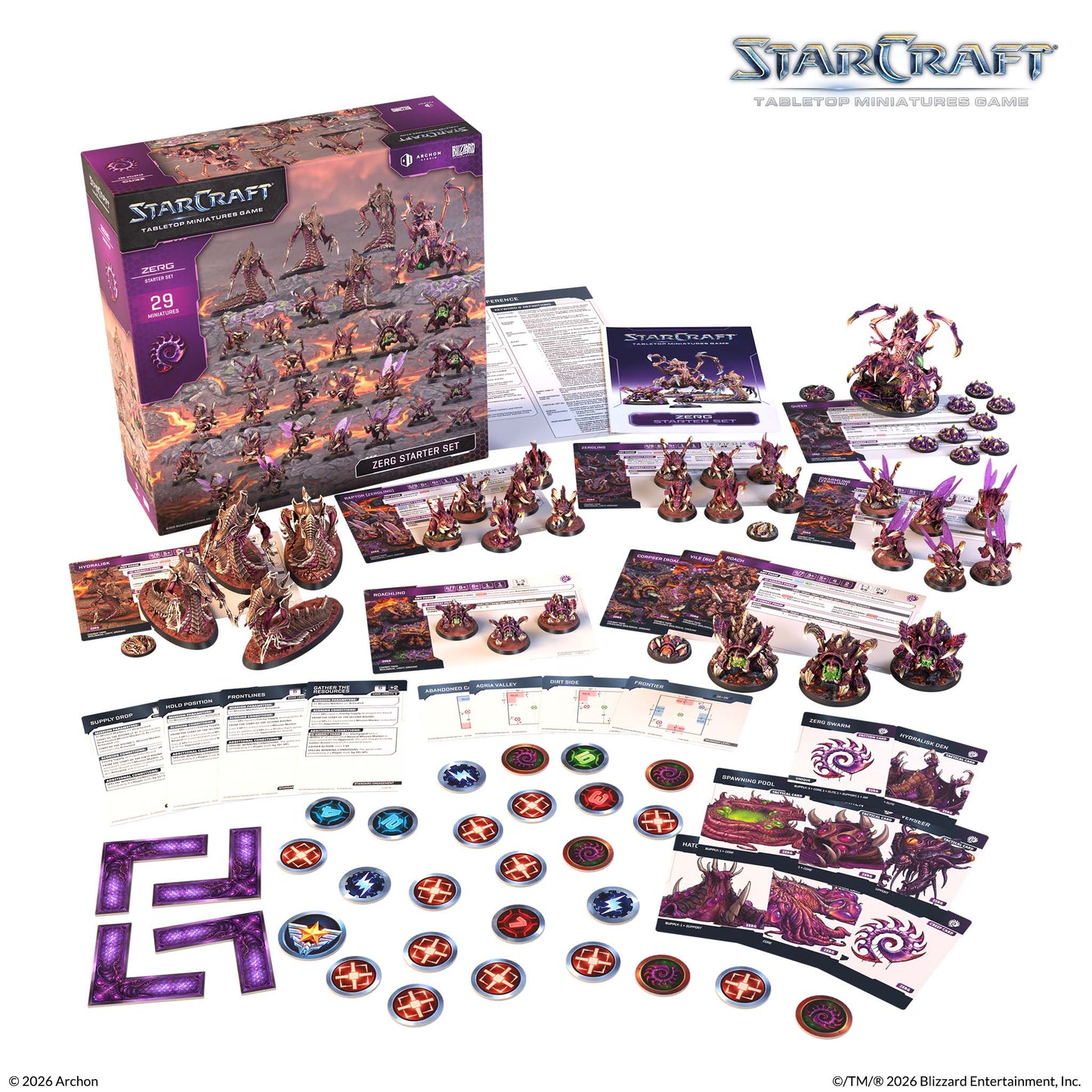 Starcraft Zerg: Starter Set [Preorder October 5th]