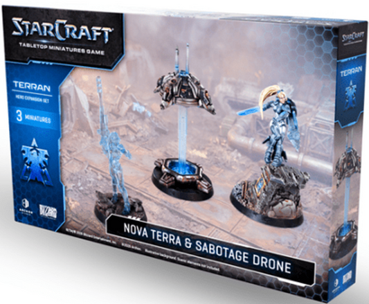 Starcraft Terran: Nova Terra & Sabotage Drone [Preorder January]