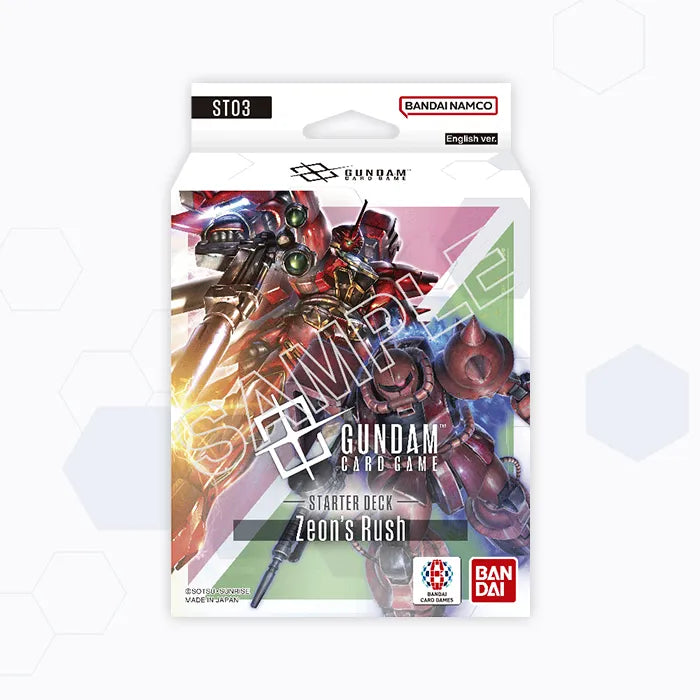 Zeon's Rush ST03 Gundam Starter Deck
