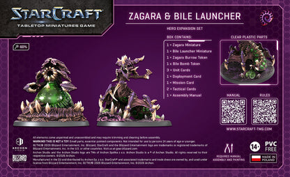 Starcraft Zerg: Zagara & Bile Launcher [Preorder January]