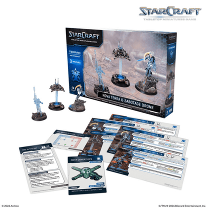 Starcraft Terran: Nova Terra & Sabotage Drone [Preorder January]