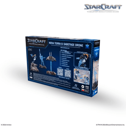 Starcraft Terran: Nova Terra & Sabotage Drone [Preorder January]