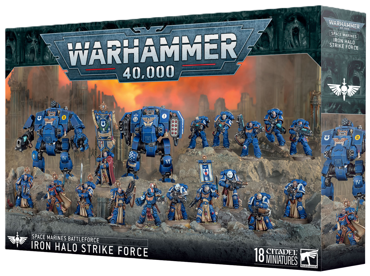 Space Marines: Iron Halo Strike Force - Holiday Battleforce