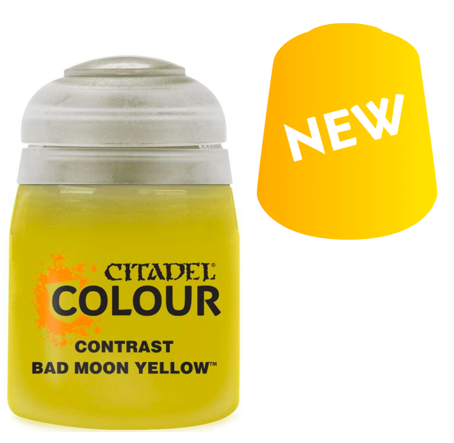Contrast Paint: Bad Moon Yellow