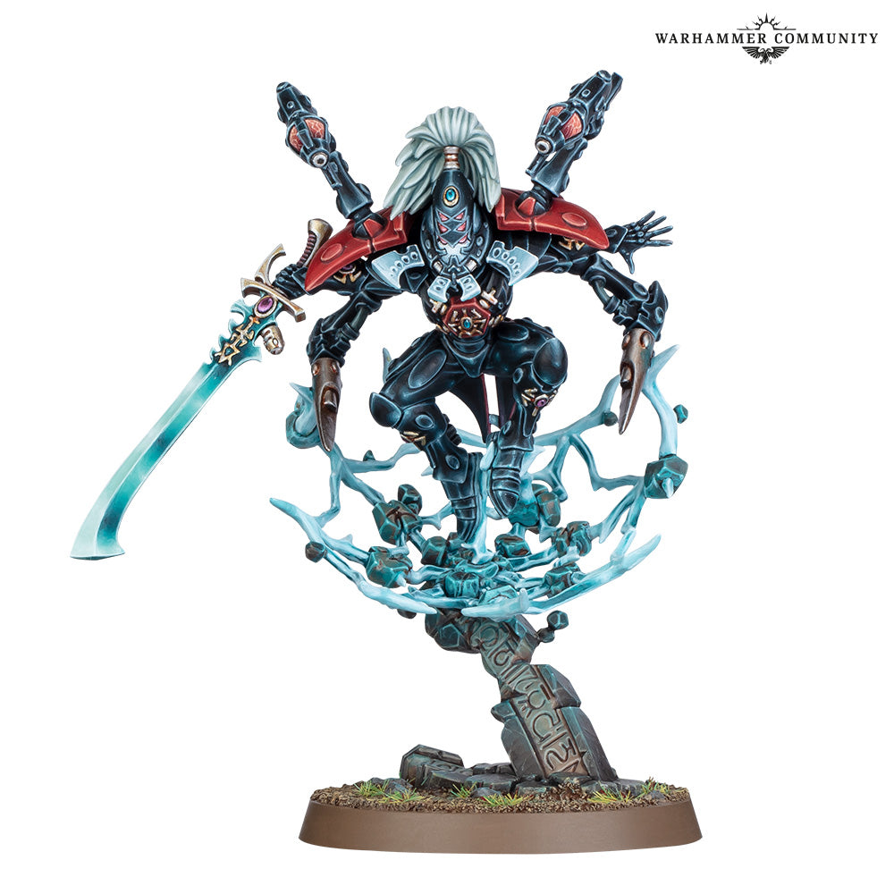 Aeldari: Phoenix Lord Lhykhis, the Whispering Web