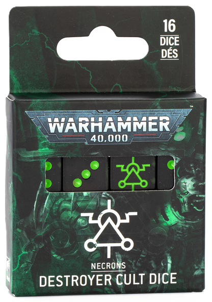 Necrons: Destroyer Cult Dice Set