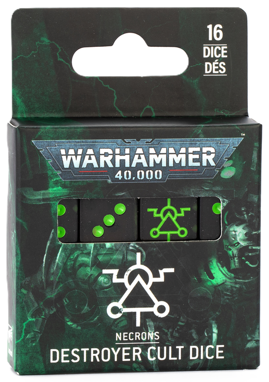 Necrons: Destroyer Cult Dice Set