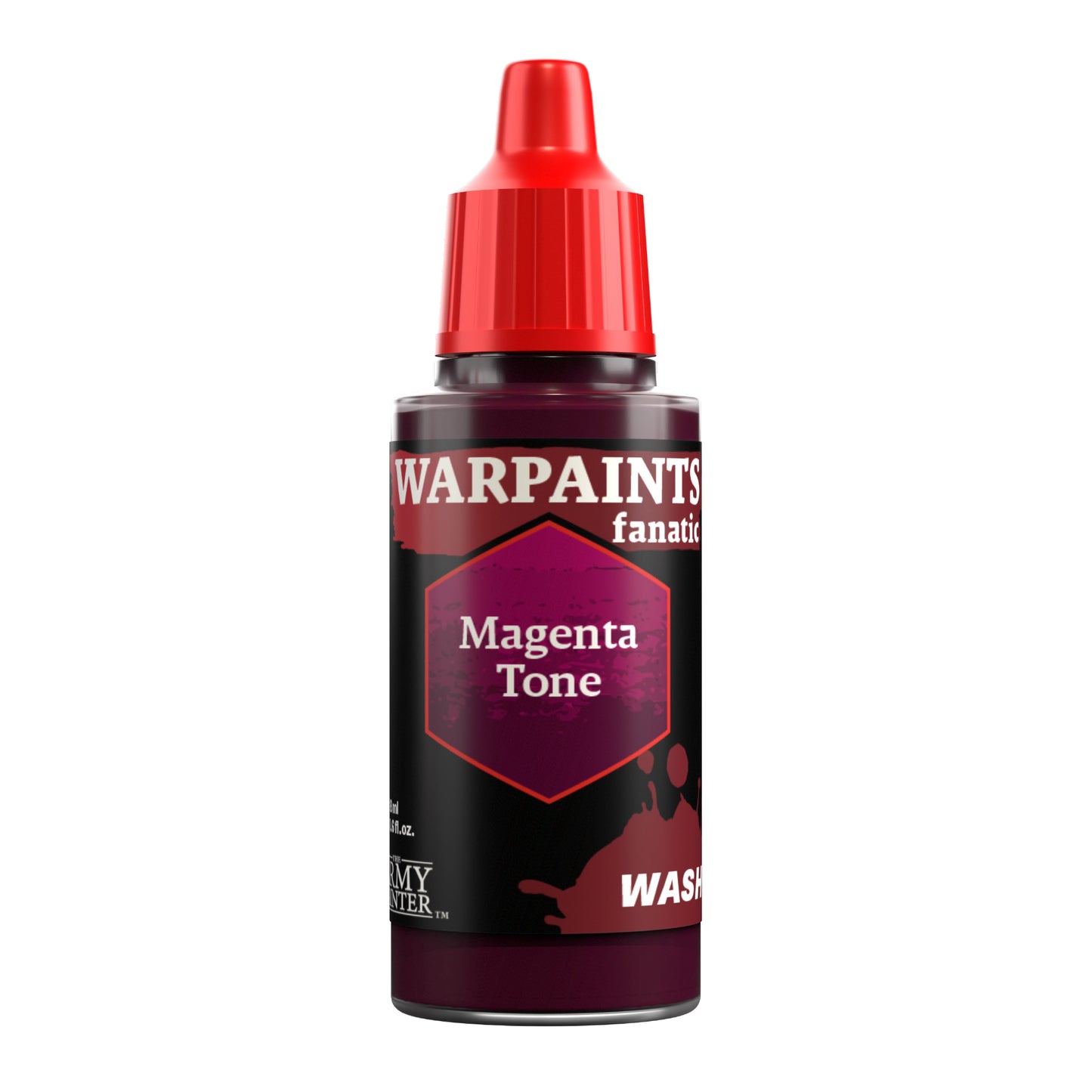Warpaints Fanatic Paint bottles - Wash (Red Cap)
