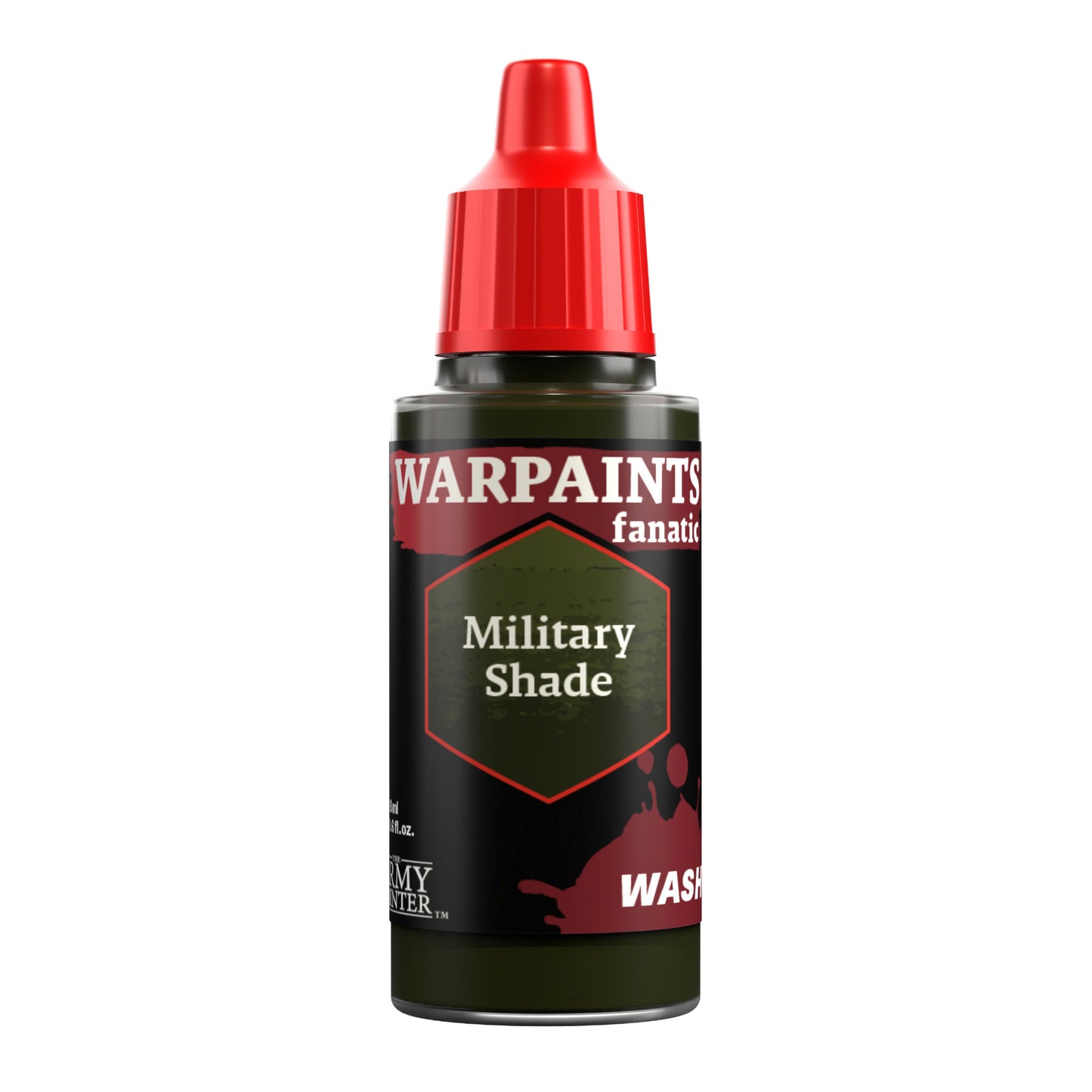 Warpaints Fanatic Paint bottles - Wash (Red Cap)