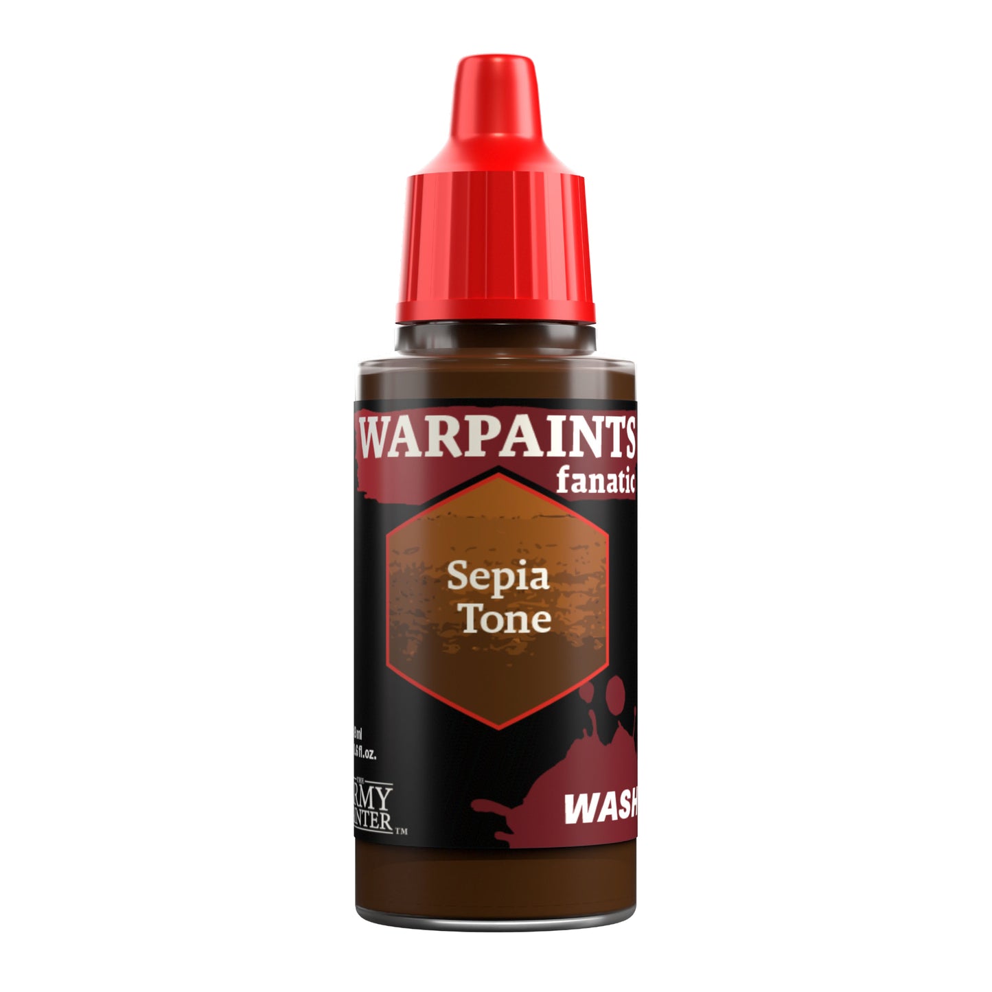 Warpaints Fanatic Paint bottles - Wash (Red Cap)