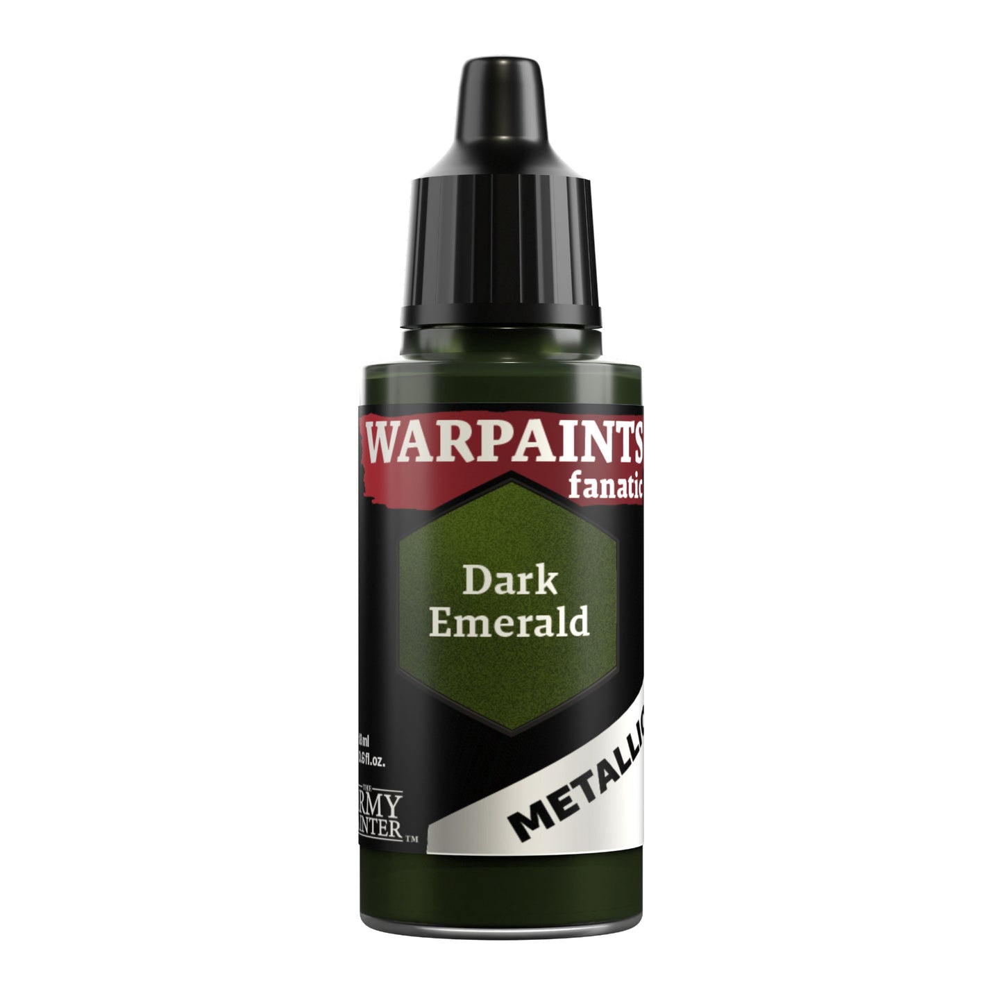 Warpaints Fanatic Paint bottles - Metallic (Black Cap)
