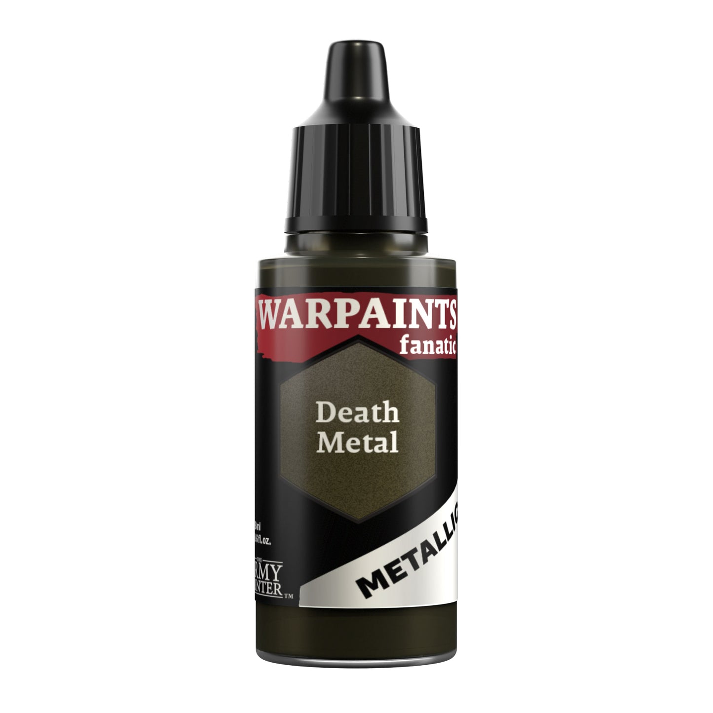 Warpaints Fanatic Paint bottles - Metallic (Black Cap)