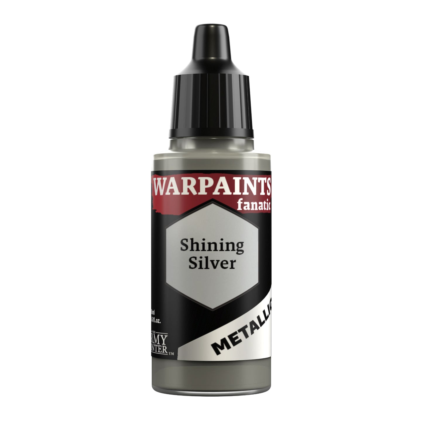 Warpaints Fanatic Paint bottles - Metallic (Black Cap)