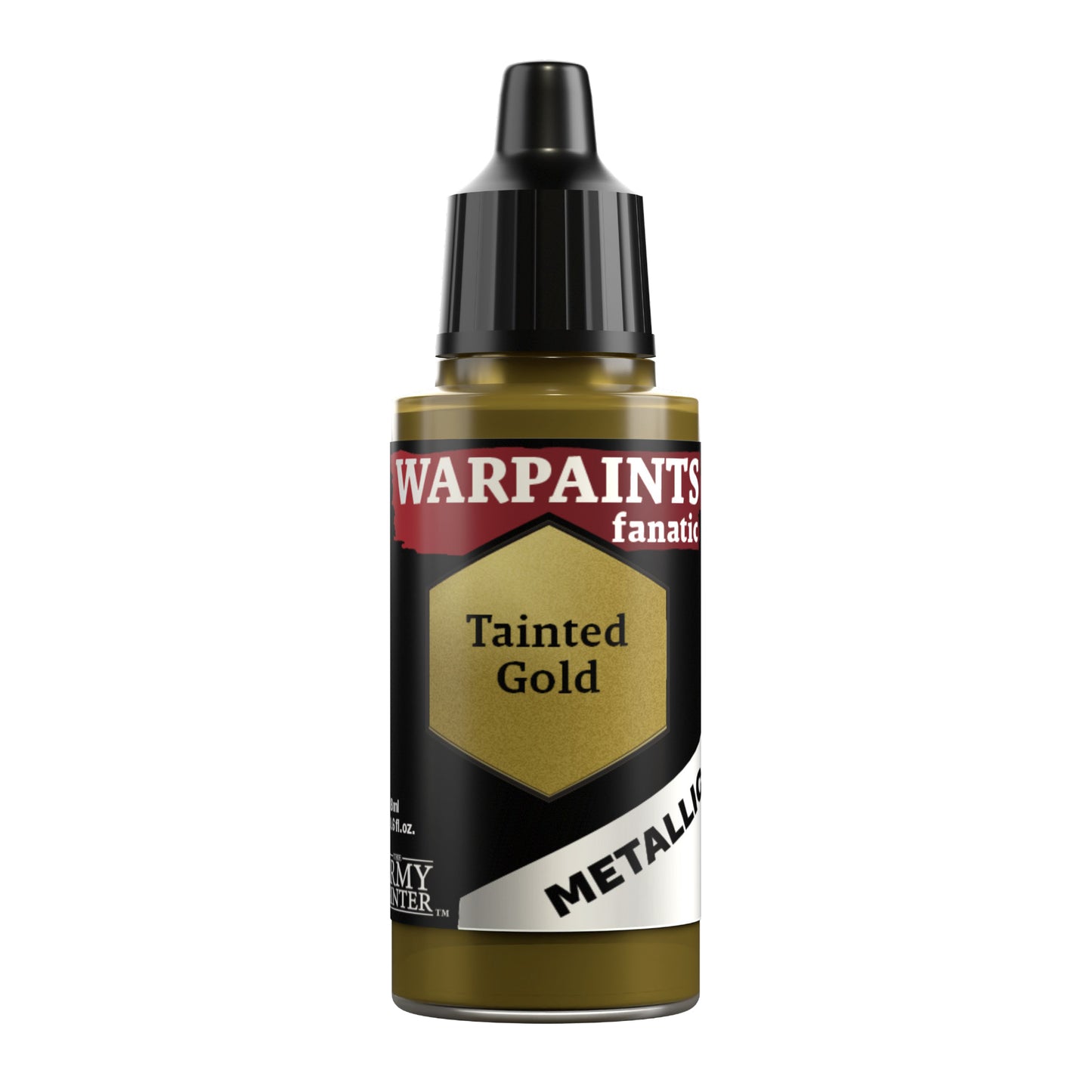 Warpaints Fanatic Paint bottles - Metallic (Black Cap)