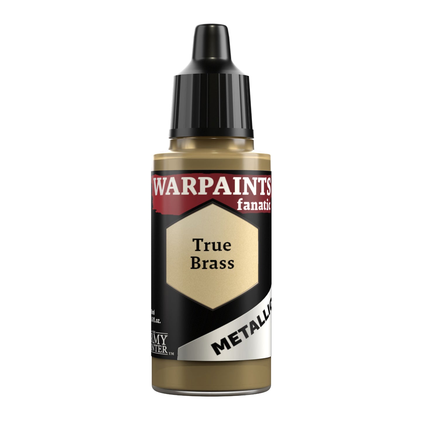 Warpaints Fanatic Paint bottles - Metallic (Black Cap)