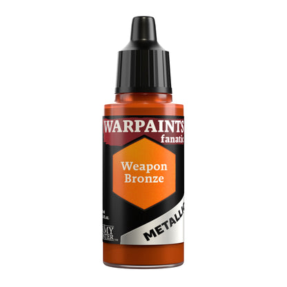 Warpaints Fanatic Paint bottles - Metallic (Black Cap)