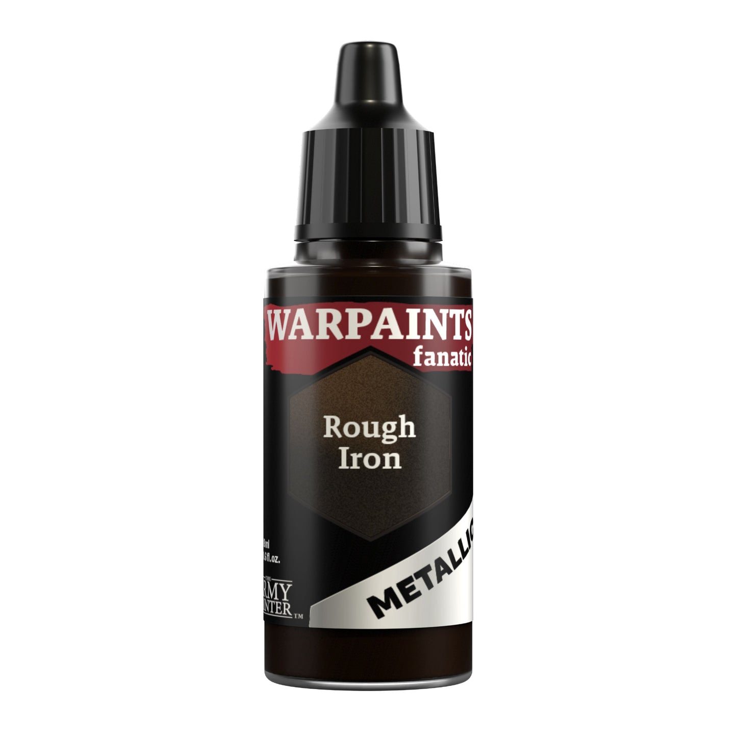 Warpaints Fanatic Paint bottles - Metallic (Black Cap)